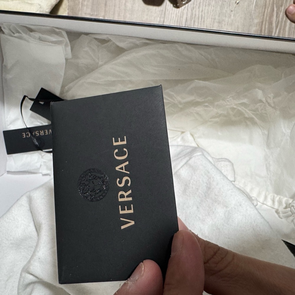 Versace slides. Sz 44. Like a 10-10.5. With box and tags - Picture 6 of 9
